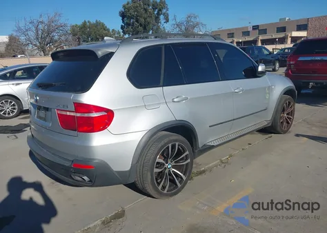 2007 BMW X5 4.8I z USA, uszkodzony, nr VIN 4USFE83527LY66075